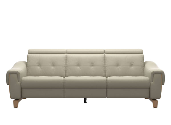 Stressless Anna Leather 3 Seater Sofa