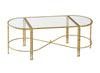Andria Glass Coffee Table Ward Brothers