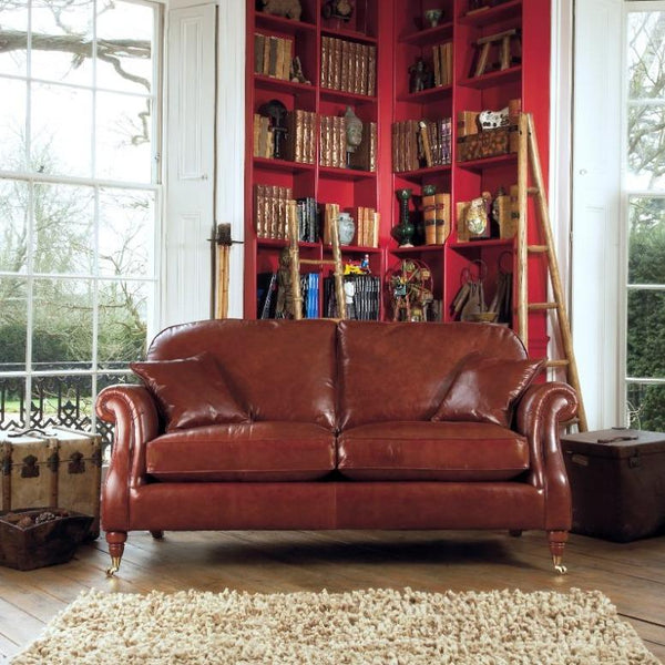 Parker Knoll Westbury Grand Leather Sofa Parker Knoll