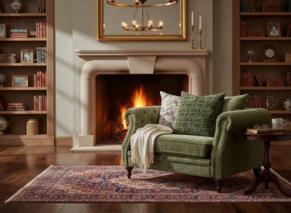 Winslet Fabric 1.5 Seater Pillow Back Sofa