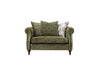 Winslet Fabric 1.5 Seater Pillow Back Sofa