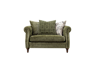 Winslet Fabric 1.5 Seater Pillow Back Sofa