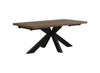 Foxley Dining Table with Metal Star Base