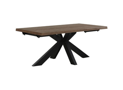 Foxley Dining Table with Metal Star Base