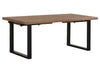 Foxley Dining Table with U Leg Metal Base