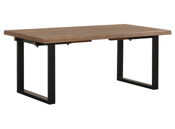 Foxley Dining Table with U Leg Metal Base