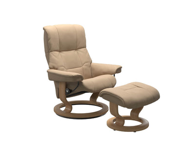 Stressless Mayfair Classic Leather Chair & Stool