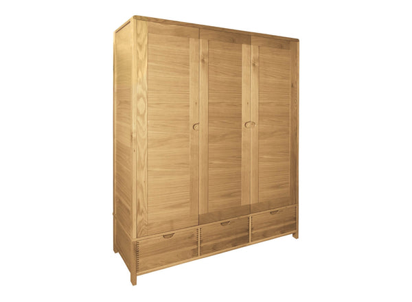 Ercol Bosco Triple Wardrobe