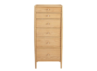 Ercol Winslow 6 Drawer Tall Chest