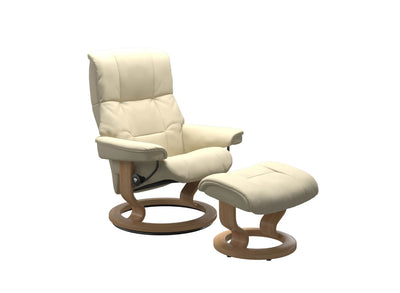 Stressless Mayfair Classic Leather Chair & Stool