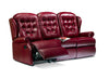 Sherborne Lynton Leather Power Recliner 3 Seater Sofa