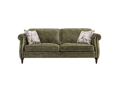 Winslet Fabric 3 Seater Formal Back Sofa