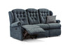 Sherborne Lynton Fabric Power Recliner 3 Seater Sofa