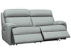 G Plan Hardy Leather 2 Seater Sofa Power Recliner