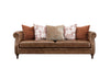Winslet 4 Seater Leather Pillow Back Sofa (Potting Shed)
