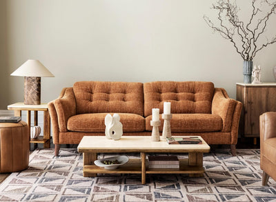 Atlas Leather 2 Seater Sofa