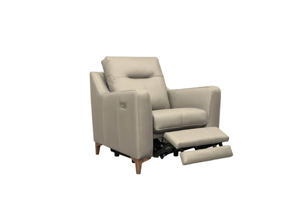 G Plan Austen Leather Armchair with Power Footrest
