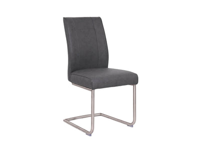 Avola Contour Dining Chair Dark Grey