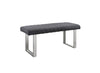 Avola Low Bench Dark Grey