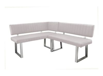 Avola Corner Bench Light Grey
