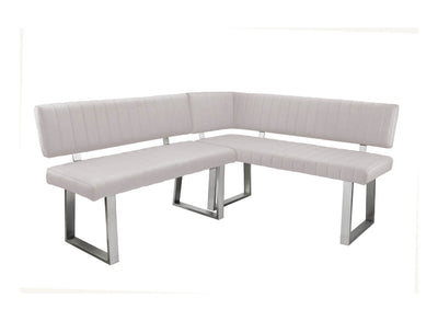 Avola Corner Bench Light Grey