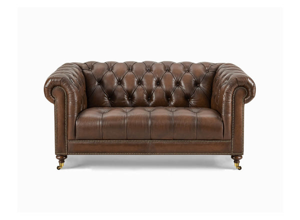Balmoral Leather 2 Seater Sofa