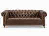 Balmoral Leather 4 Seater Sofa