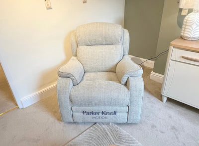 Parker Knoll Boston Fabric 3 Seater Sofa and Power Recliner Chair