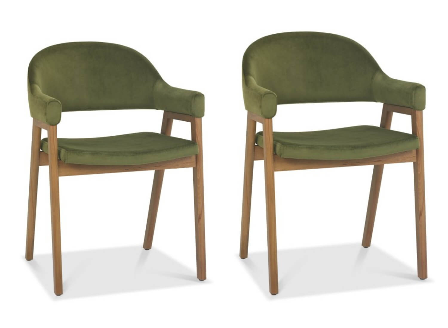 Cambridge Dining Chair Cedar Velvet (Pair) – Ward Brothers Furniture