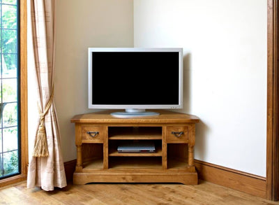 Wood Bros Chatsworth Corner TV Cabinet
