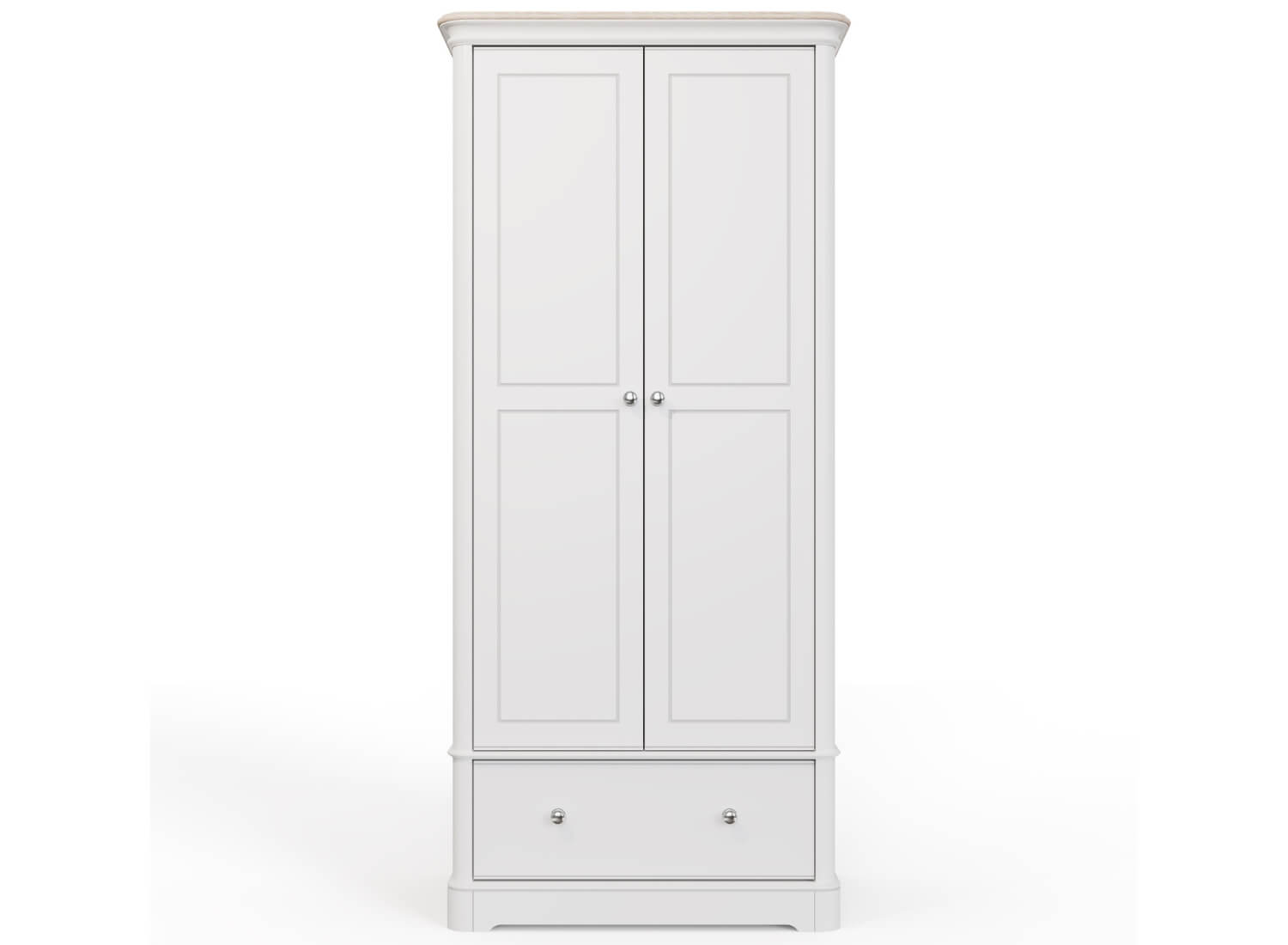 Cheshire 2 Door Wardrobe With 1 Drawer – Ward Brothers Furniture