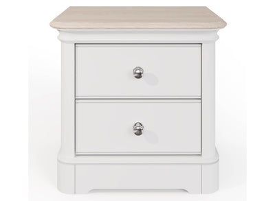 Cheshire Wide 2 Drawer Bedside