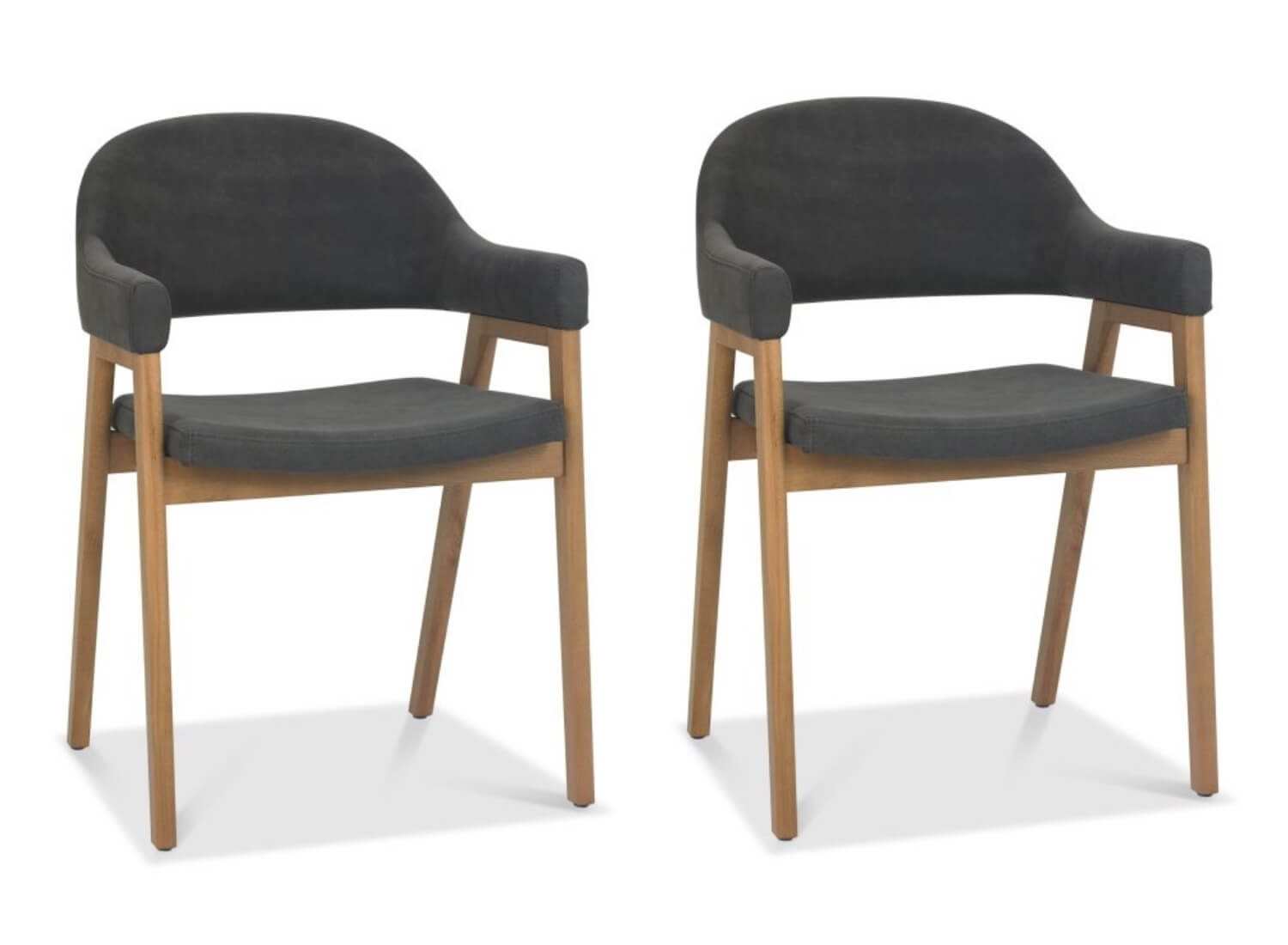 Cambridge Dining Chair Grey Fabric (Pair) – Ward Brothers Furniture