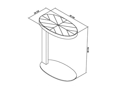 Eden Sofa Table