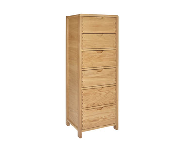 Ercol Bosco 6 Drawer Tall Chest