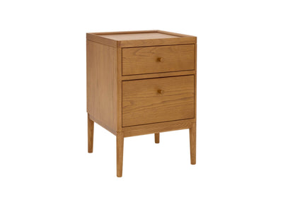 Ercol Salina Two Drawer Bedside Cabinet