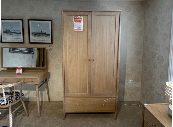 Ercol Winslow 2 Door Wardrobe