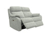 G Plan Kingsbury Fabric Power Recliner 2 Seater Sofa