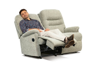 Sherborne Keswick Fabric Power Recliner 2 Seater Sofa
