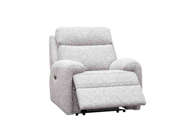 G Plan Hardy Fabric Power Recliner Armchair with Headrest and Lumbar and Heated Seats