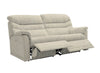 G Plan Malvern Fabric Power Recliner 3 Seater Sofa