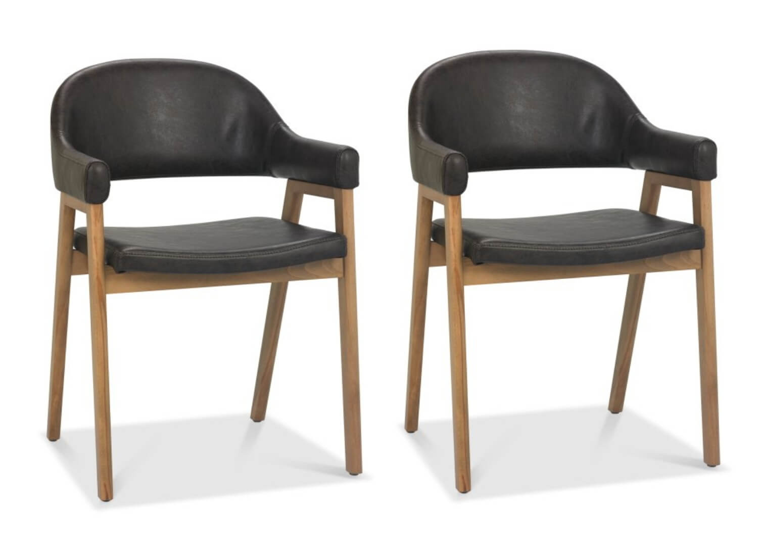 Cambridge Dining Chair Faux Leather (Pair) – Ward Brothers Furniture