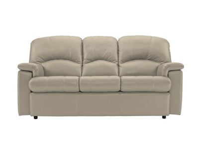 G Plan Chloe Leather Small 3 Seater Sofa
