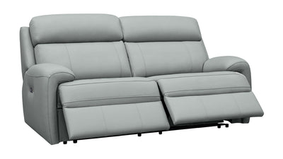G Plan Hardy Leather 3 Seater Sofa Power Recliner