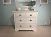 Hartland White 2+2 Drawer Chest
