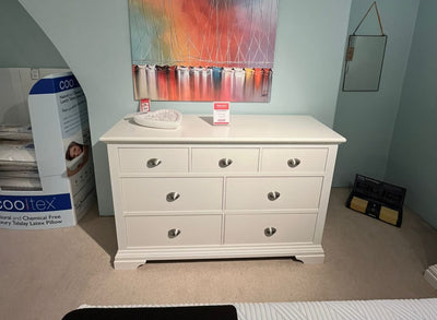 Hartland White 3+4 Drawer Chest
