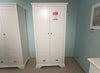 Hartland White Double Wardrobe