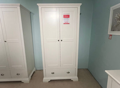 Hartland White Double Wardrobe