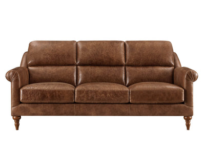 Houston 3 Seater Sofa Leather