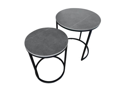 Jupiter Round Nest of Lamp Tables
